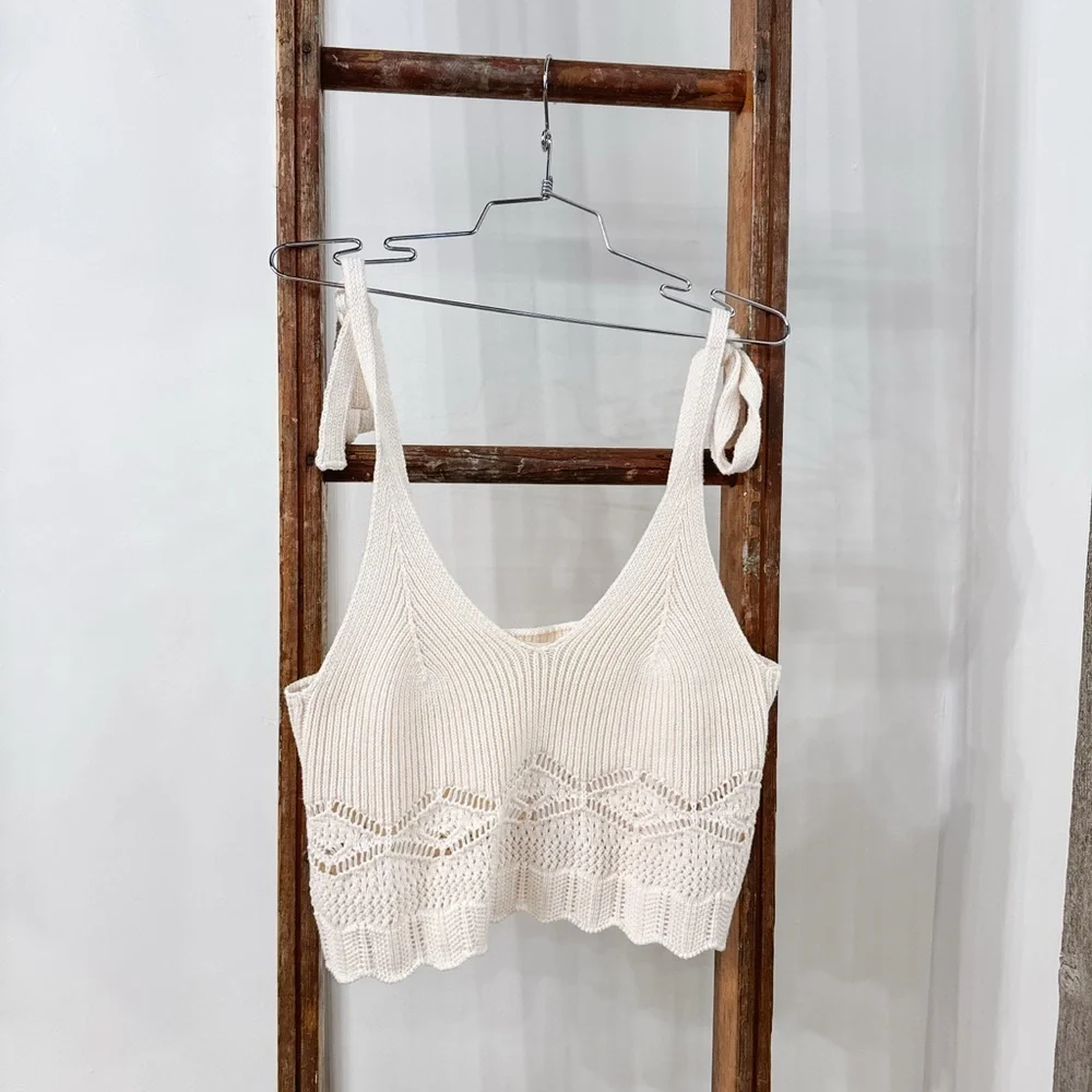 SOLD x NWT Saltwater Luxe Monni Sweater Tank - Picture 3 of 8